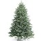 Edge Collections - 7' - Lifelike Pre-Lit & Flocked Artificial Christmas Tree Collection - 1 Piece